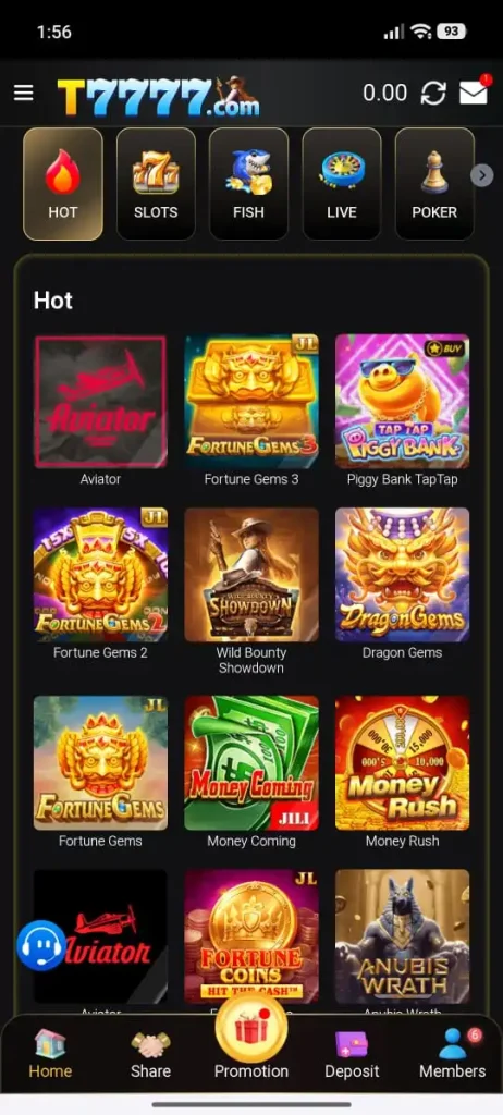 T7777 Game