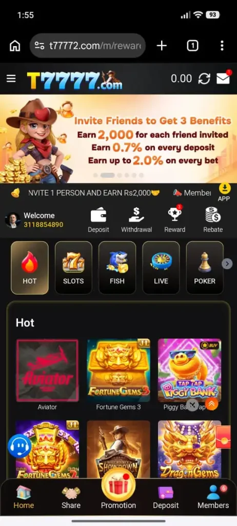 T7777 Game