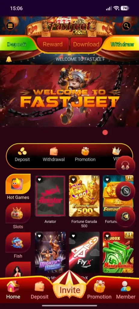 Fastjeet Game